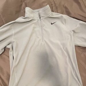 Grey Nike quarter zip